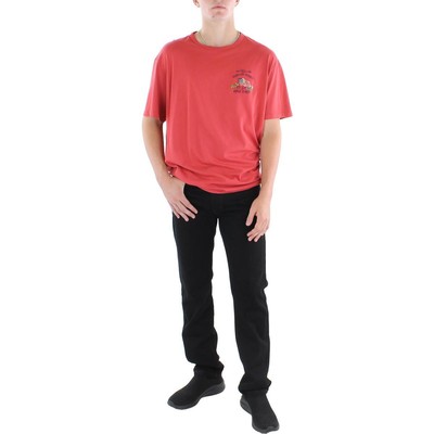 

Мужская красная футболка с круглым вырезом Polo Ralph Lauren, топ  BHFO 5156, Красный, 710870776002