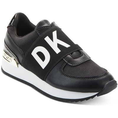 

Женские кроссовки для бега DKNY Marli Black для тренировок, кроссовки 7, средние (B,M) BHFO 6653, Black/white, Marli