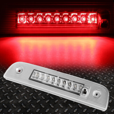 ДЛЯ 07-12 DODGE NITRO СВЕТОДИОДНЫЙ ТРЕТИЙ ЗАДНИЙ СТОП-СИГНАЛ СТОП-СИГНАЛ ПАРКОВКИ ХРОМИРОВАННЫЙ