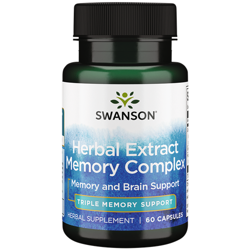 Swanson Herbal Extract Memory Complex 60 капсул