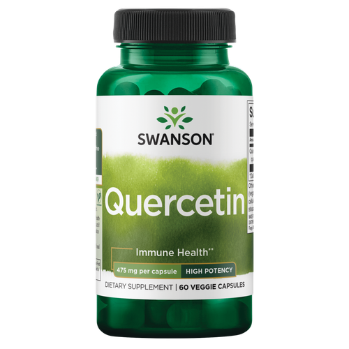 Swanson Dietary Supplements Quercetin - High Potency 475 мг 60 растительных капсул