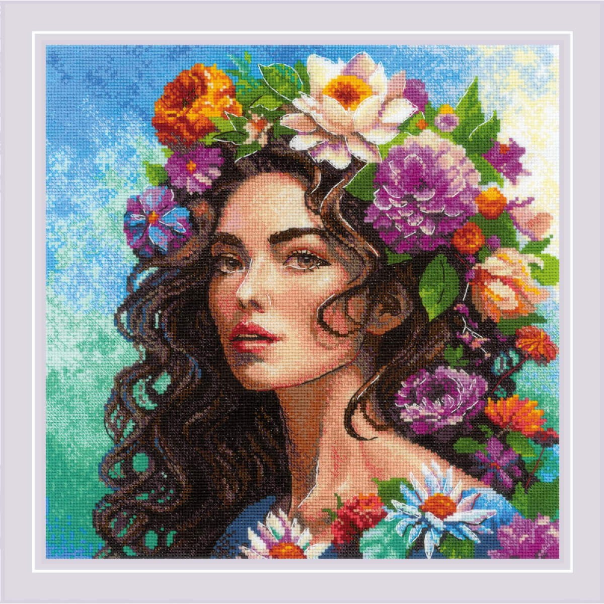 Riolis counted cross stitch kit 