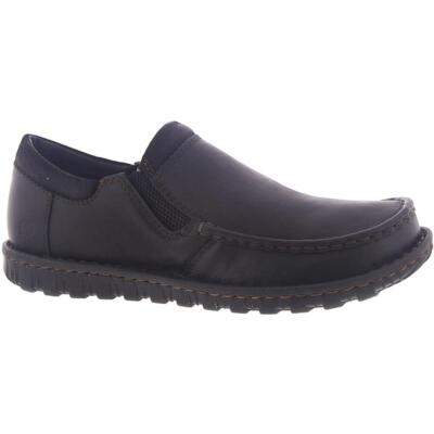 Повседневные мокасины Born Mens Gudmund из кожи без застежки BHFO 7500