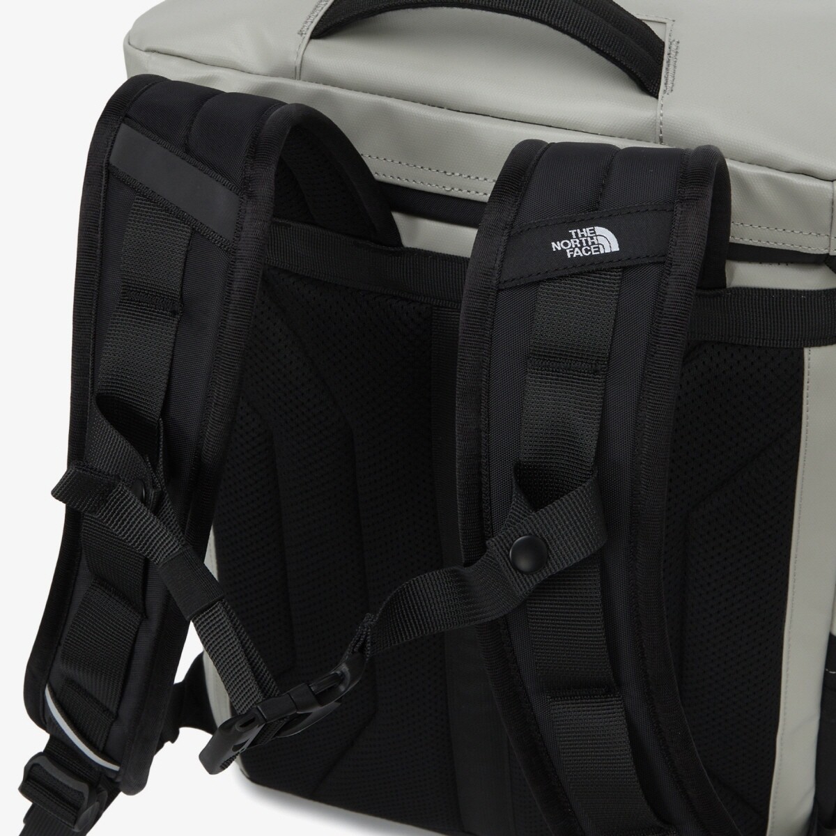 New THE NORTH FACE TNF ALPHA BOX BACK PACK SLATE KHAKI