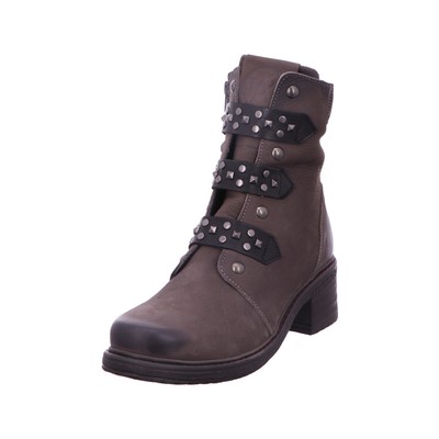 MACA KITZBÜHEL MACA KITZBÜHEL STIEFELETTE DAMEN GRAU NEU & OVP 230919