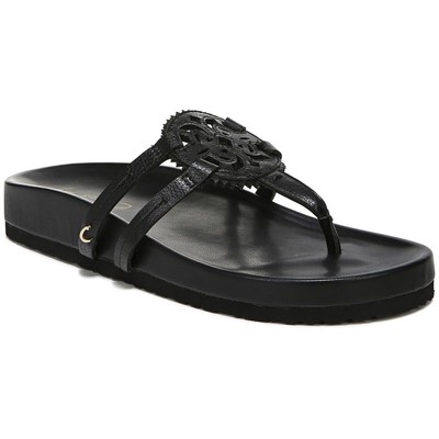 Circus by Sam Edelman Womens Jules Black Thong Sandals 7 Medium (B,M) BHFO 2639
