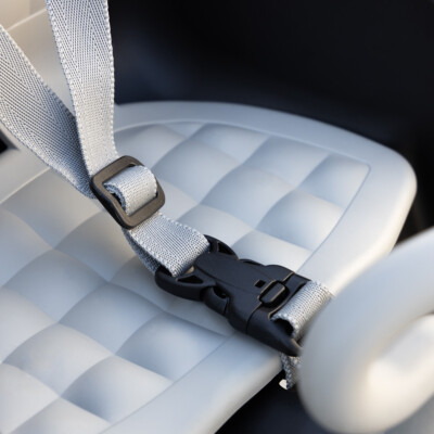 CyclingDeal Bike Bicycle Front Mounted Baby Seat Toddler Carrier with Handrail