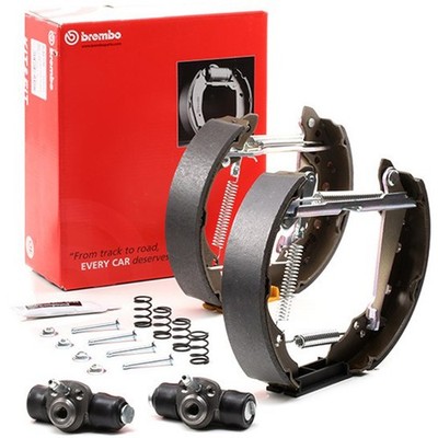 BREMBO Bremsensatz Trommelbremse Hinten für VW POLO (9N) K 85 036