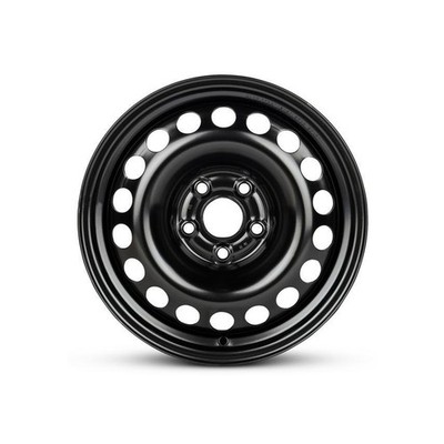 One 15x6.5" Steel Rim for 2017-2018 Chevrolet Cruze Wheel BE0B Black 5x105