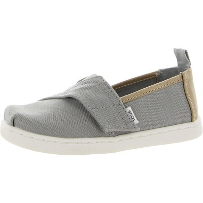 

Кроссовки без шнуровки Toms Boys Tiny Alpargata Toddler Lifestyle BHFO 1652, Drizzle grey slubby, Tiny Alpargata