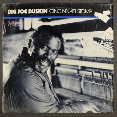 BIG JOE DUSKIN: cincinnati stomp ARHOOLIE 12'' LP 33 RPM