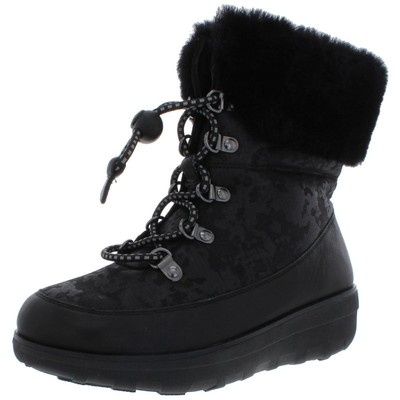 

Женские зимние сапоги из овечьей шерсти Fitflop Holly Black Обувь 5 Medium (B,M) BHFO 8465, Черный