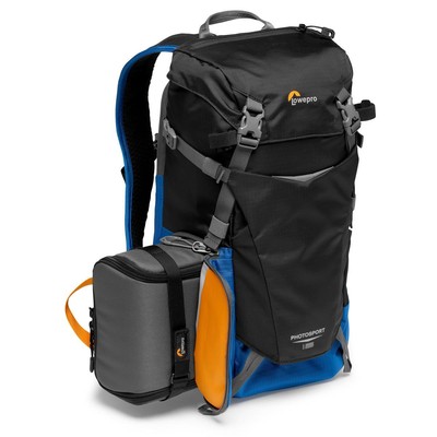 Рюкзак Lowepro PhotoSport BP 15L AW III, черный/синий, #LP37340