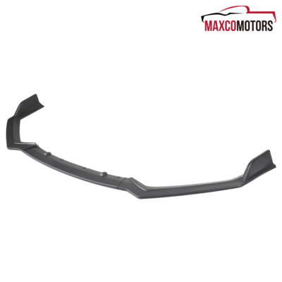 Bumper Spoiler Lip Fits 2018-2020 Infiniti Q50 Sport Black Front Spoiler Body