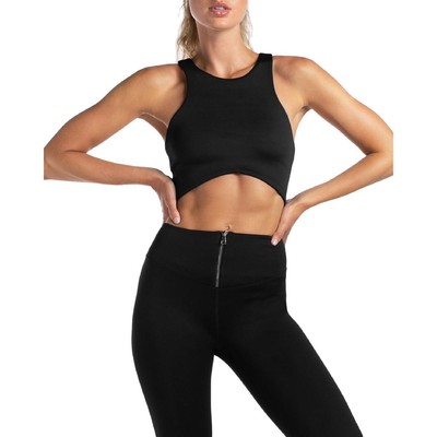 

Женский повседневный спортивный бюстгальтер Heroine Sport Scoopneck Racerback BHFO 0715, Черный