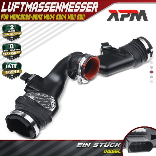 Reinluftleitung inkl. Luftmassenmesser für Mercedes-Benz W204 S204 W211 ...