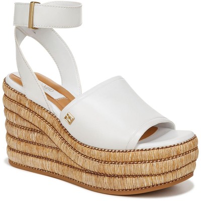 Женские босоножки на платформе Franco Sarto Toni White 9 среднего размера (B,M) BHFO 2621