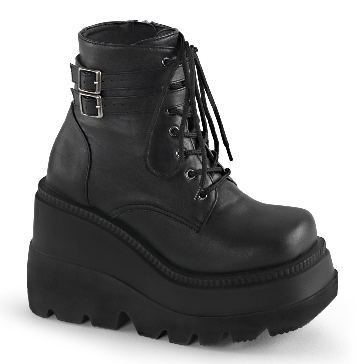 【DEMONIA】GRAD04/BVL Demonia | GRAVEDIGGER-04 Black Vegan Leather Need Type