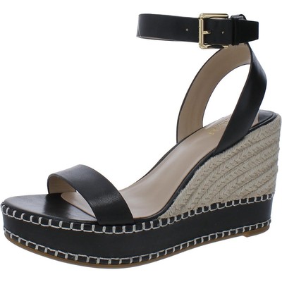 Lauren Ralph Lauren Womens Hilarie Black Slingback Sandals 6.5 Medium (B,M) 4191