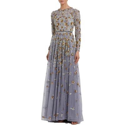 Mac Duggal Womens Embellished Formal Evening Dress Gown BHFO 4516
