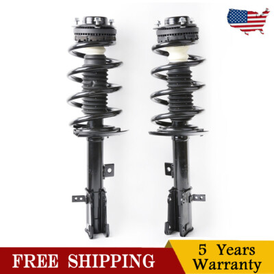 Front 2 Complete Strut & Coil Assembly Quick For Dodge Journey 2.4L 2009-2019