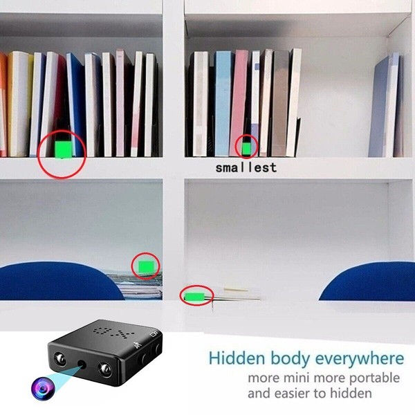 Smallest HD1080P Home Security Mini Camera Motion Detection Indoor Camcorder Cam - Image 7