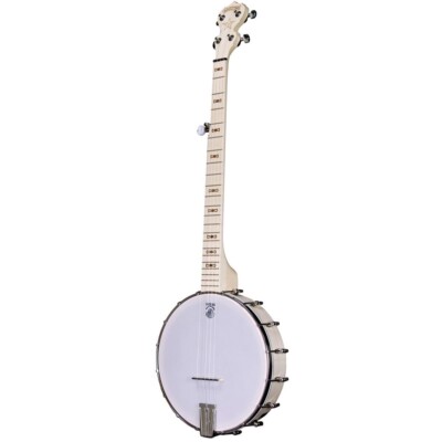 Deering Goodtime 5-String Open Back Banjo, Natural Blonde Maple, Made in USA