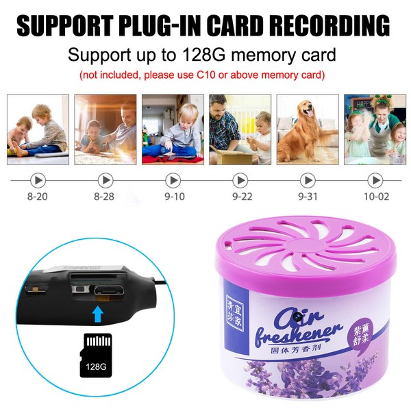 1080P FHD Mini Wireless Hidden Camera 2.4G WiFi IP Home Security Cam Recorder - Image 9