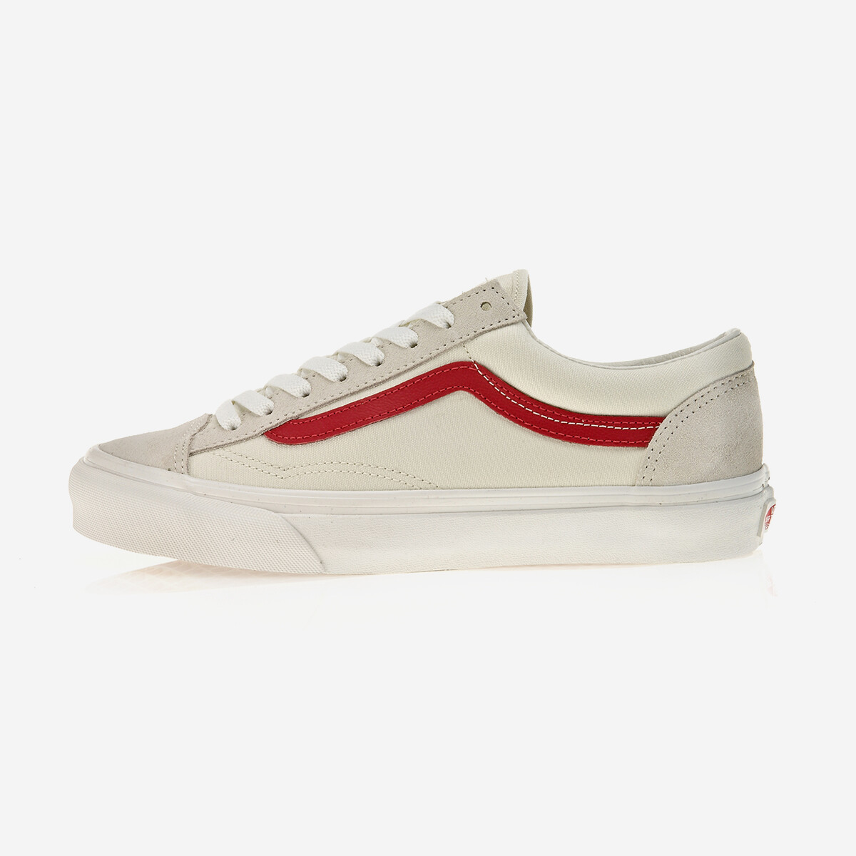

Мужские кроссовки Vans Style 36 Racing Red US 4~12 — VN0A3DZ3OXS Бесплатная доставка, Ivory / red, VANS Style 36