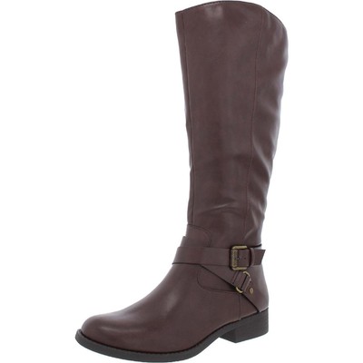 

Женские коричневые ботинки до середины икры Style - Co. Marilee 6, средние (B,M) BHFO 2268, Cognac smooth