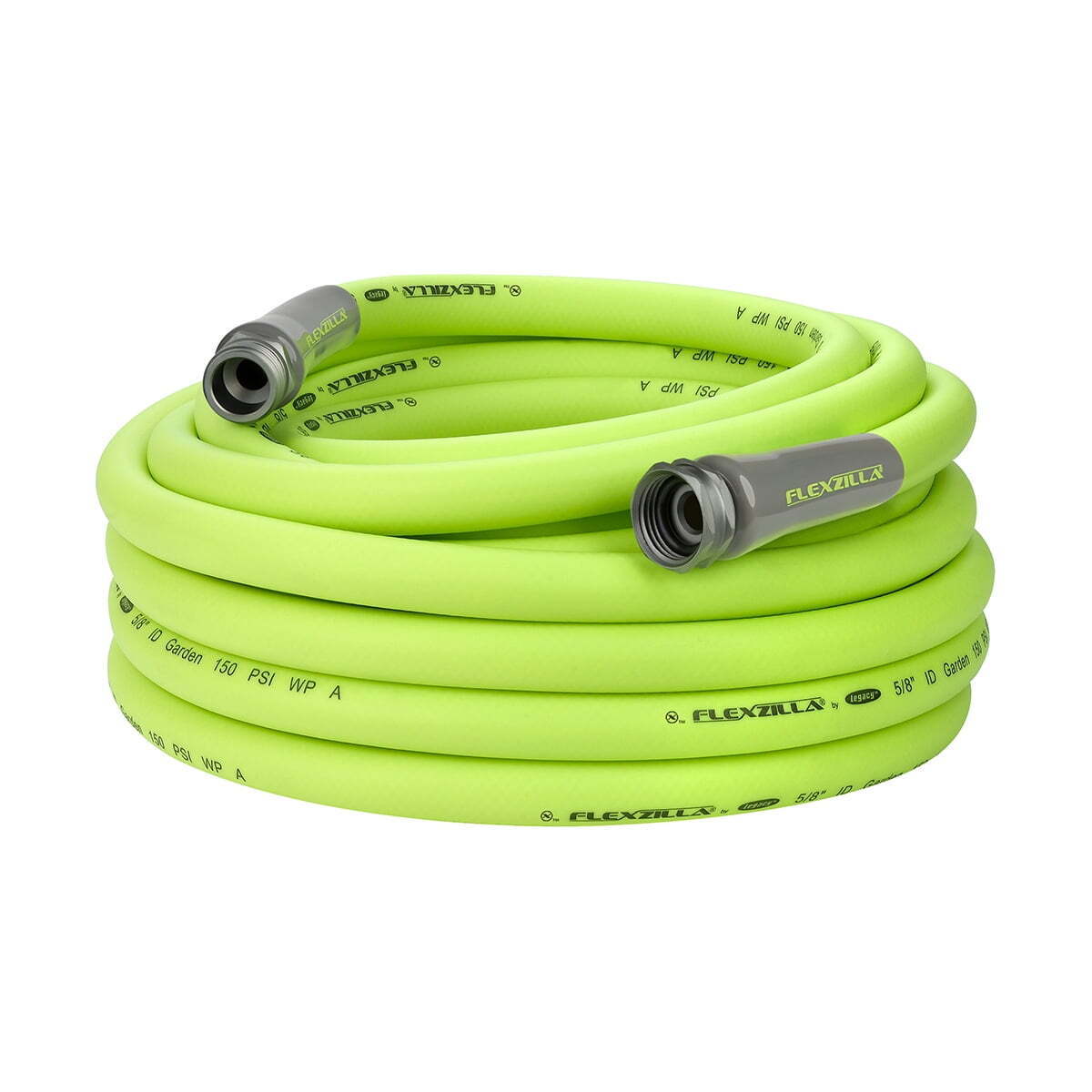 Flexzilla® Garden Hose, Hybrid Polymer, 5/8" x 50', ZillaGreen™