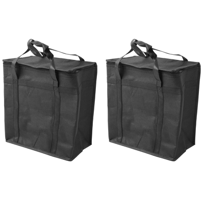 Insulated grocery bag with zipper deals