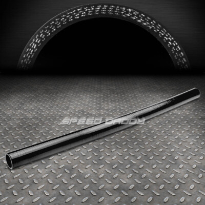 4-СЛОЙНЫЙ 1,5-МЕТРОВЫЙ ТРУБОПРОВОД ТУРБОНАДДУВА/ВОЗДУХОЗАБОРНИКА/ПРОМЕЖУТОЧНОГО ОХЛАДИТЕЛЯ ДЛИНОЙ 1 МЕТР, ЧЕРНЫЙ СИЛИКОНОВЫЙ ШЛАНГ / ТРУБА