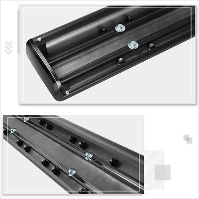 For 09-24 Dodge Ram 1500-3500 Crew Cab 6" Aluminum Side Step Bar Running Boards