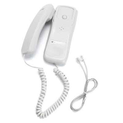 White Wall Mount Home Corded Phone Telephone Business Office Desktop US