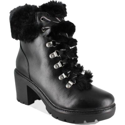 

Женские кожаные ботильоны Esprit Ember на платформе для холодной погоды BHFO 4688, Черный, Ember