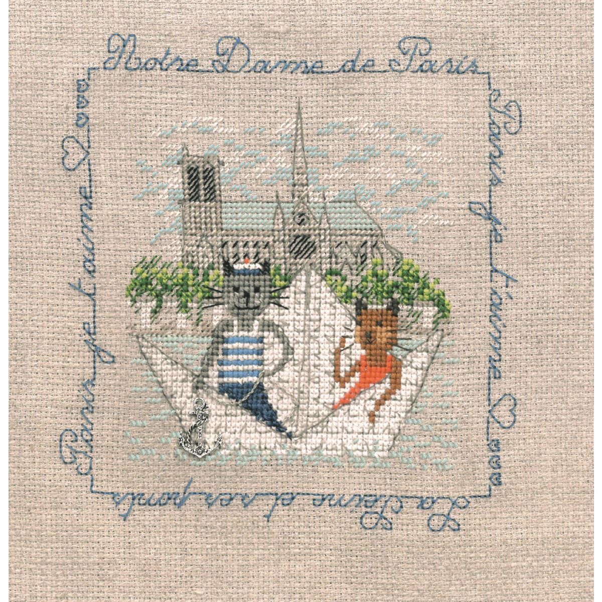 Le Bonheur des Dames counted cross stitch kit 