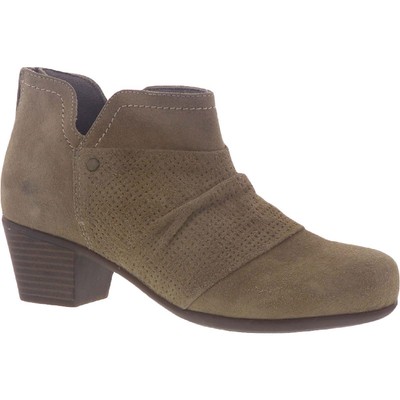 

Array Женские замшевые повседневные ботильоны Blair Taupe шириной 8 (C, D, W) BHFO 8532