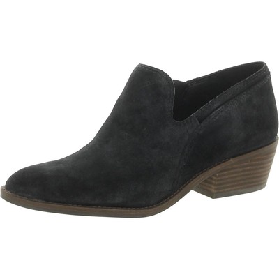 Lucky Brand Womens Feltyn  Black Dressy Booties Shoes 6.5 Medium (B,M) BHFO 9159