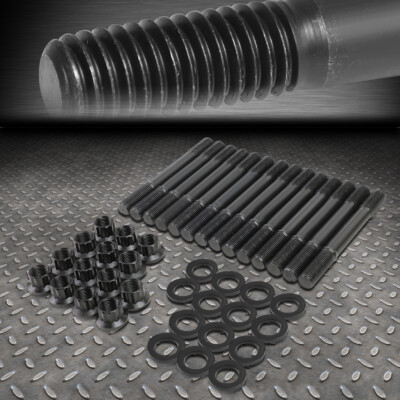 ДЛЯ 86-92 TOYOTA SUPRA/89-92 CRESSIDA КОМПЛЕКТ ШПИЛЕК ГОЛОВКИ БЛОКА ЦИЛИНДРОВ С 12-ТОЧЕЧНЫМИ ШЕСТИГРАННЫМИ ГАЙКАМИ