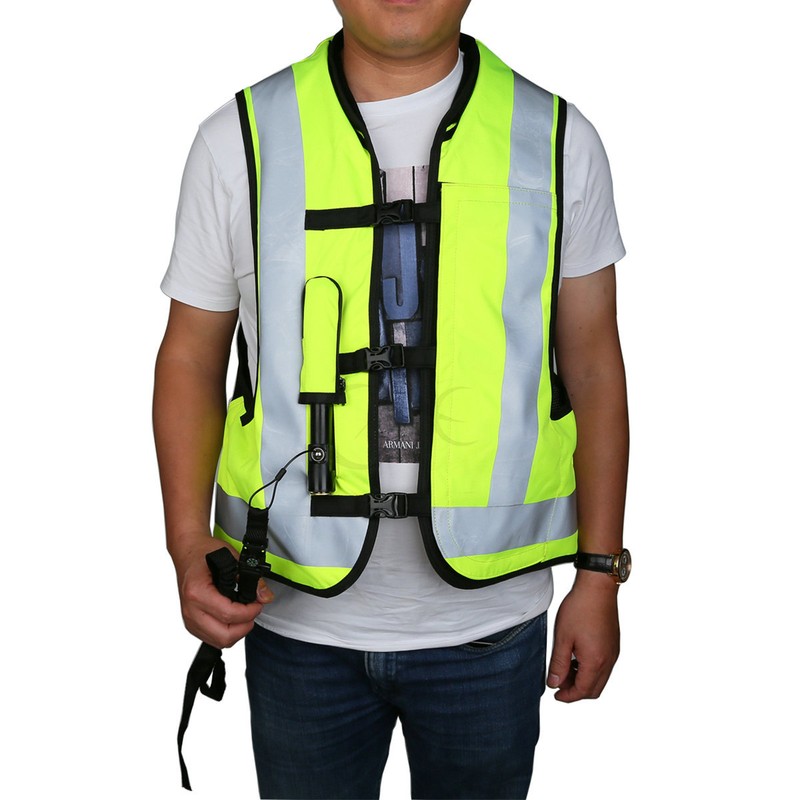 L XXL Size Air Bag Motorcycle Air Nest Airbag Vest Safety + CO2