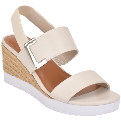 

Женские сандалии Bandolino Zane 3 Ivory на танкетке, средний размер (B,M) BHFO 8404, Ivory multi ll, Zane 3