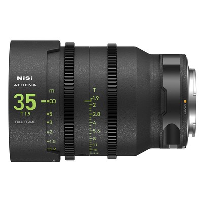 Кинообъектив NiSi ATHENA PRIME 35 мм T1.9 с держателем фильтра, Leica L #NIC-ATH-35L