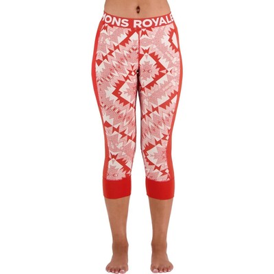 

Леггинсы Mons Royale Cascade Merino Flex 200 3/4 — женские, Retro red nordtek, Mons Royale