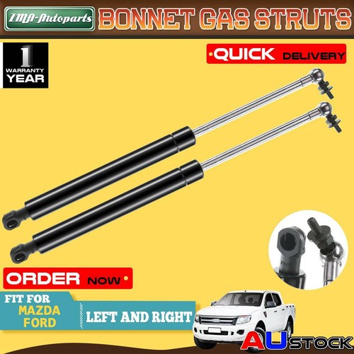 Hood Gas Struts Conversion Kit for Mazda BT50 Ford Ranger PX