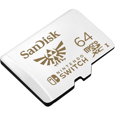 Карта памяти SanDisk 64 ГБ UHS-I microSDXC для Nintendo Switch