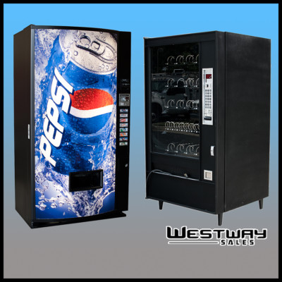 Details about / Vendo v264 Pepsi Flat Front Single Price Can Vending Machine FREE SHIPPING