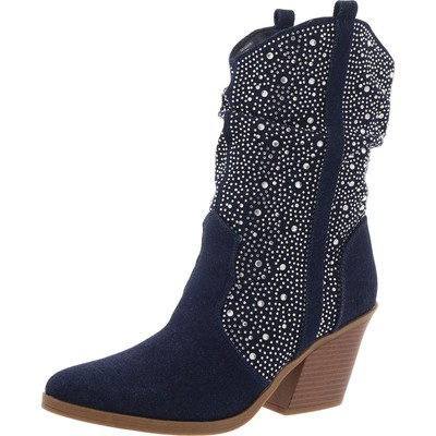 Sugar Womens KASSANDRA 2 Navy Cowboy, Western Boots 10 Medium (B,M) BHFO 3511
