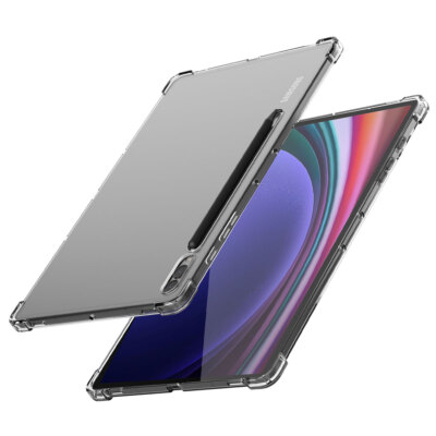 For Samsung Galaxy Tab S9 Ultra/S9/S9+ Clear TPU Shockproof Slim Soft Case Cover