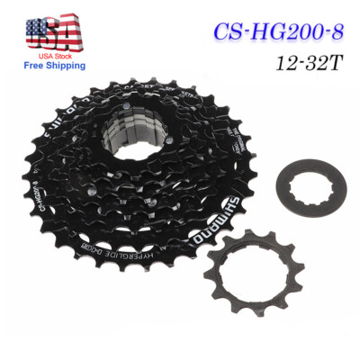 SHIMANO TOURNEY TX CS-HG200 MTB Cassette Sprocket 8 speed 12-32T MTB Bike Cycle